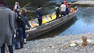 長瀞駅降りたら案内あり
