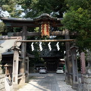 意外と由緒ある神社