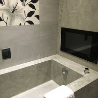 お風呂にはテレビもあります！