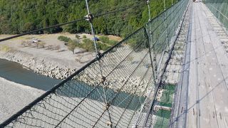 日本一？のつり橋