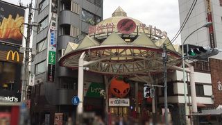 昭和の匂いがするアーケード街