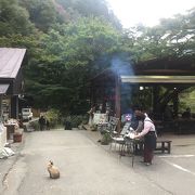 美味しい川魚が食べられます