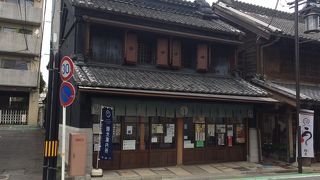 昔ながらの建物