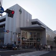 盛岡駅と大通り商店街の間