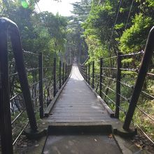 吊橋です。