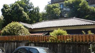 日本風家屋が並ぶところ。一部は開放してくれてます。