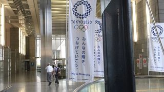 年に1－2回訪れる都庁舎