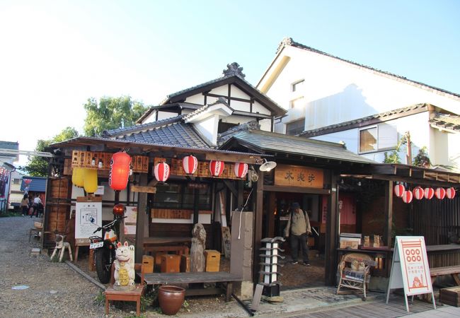 旧北国街道沿いにあるお店