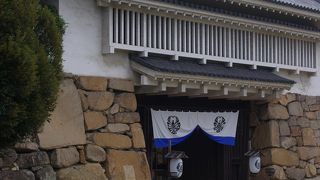 岡山城上段への城門