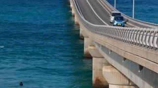 非常に良く整備された角島大橋の公園