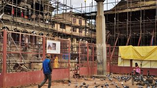 復旧工事中でした