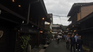 風情のある町並み