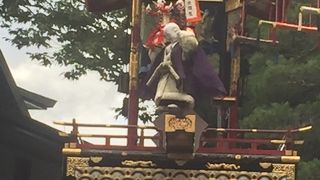 からくり人形奉納