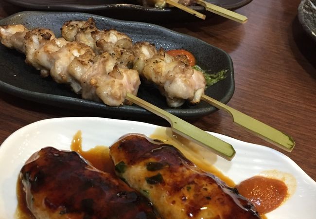 リーズナブルで美味しい焼鳥！