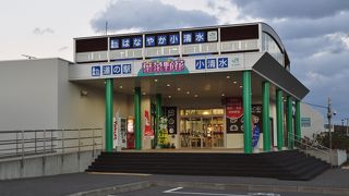 JRの駅と一体になっていました