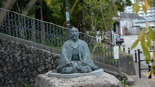 秀吉の像があります