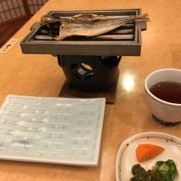 朝食の干物
