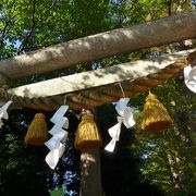 ３５０年以上の歴史がある古い神社