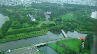 見晴らし、いいです。