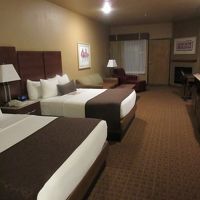 ツインの広めの部屋