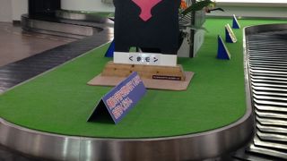 くまモンがお出迎え