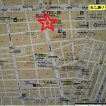 龍谷寺は、浅草通りから清洲橋通りに入り、２つ目の角にあります