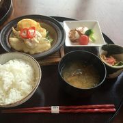 眺めのよい和食屋さん