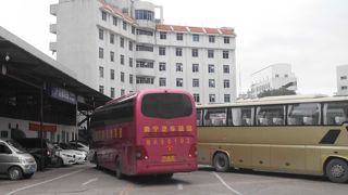 国際バスで中国南寧へ