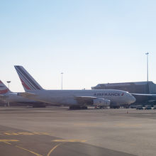 大型機が多い気がする巨大空港です