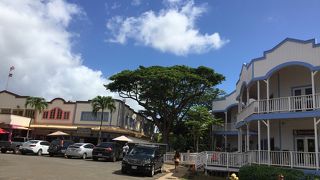 ハレイワ散策のスタート地点