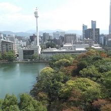 天守からの眺め①