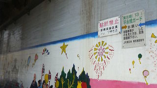 お祭りなどの絵が華やかでした