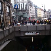 地下鉄の中心駅