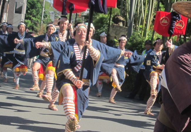 箱根湯本の文化の日の恒例行事