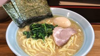 浦安駅前の家系らーめん