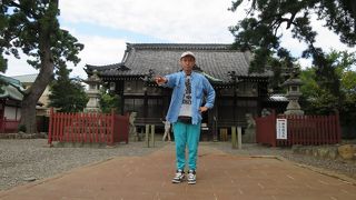 東海道沿いにある神社