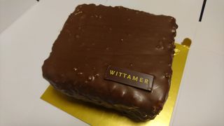 濃厚なチョコレートケーキ。