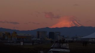 初日の出はダメでしたけど初富士が