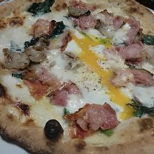 こちらでいただくピザはいつもおいしいです