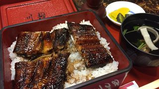 うなぎが美味しい！