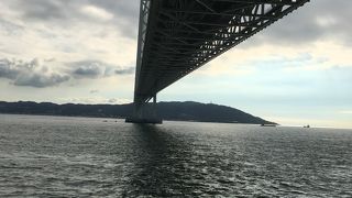 明石海峡大橋 (本州 舞子浜側) 