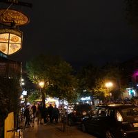 ホテル前の通り