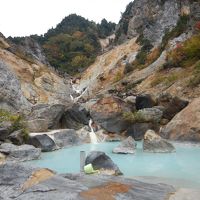 野趣あふれる露天風呂