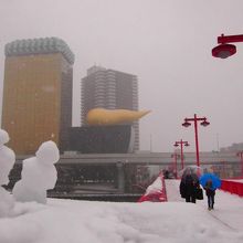 20140208東京に大雪が降った朝のう○こ