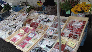 りんごと漬物を購入しました。