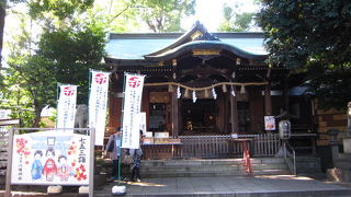 目黒区の東側の氏神