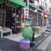 河童のマスコットやモニュメント