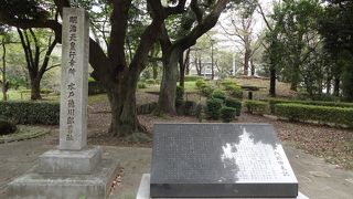 日本庭園が残されています