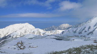 立山連峰を一望
