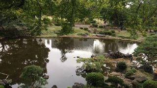 石垣の上からも見渡せます